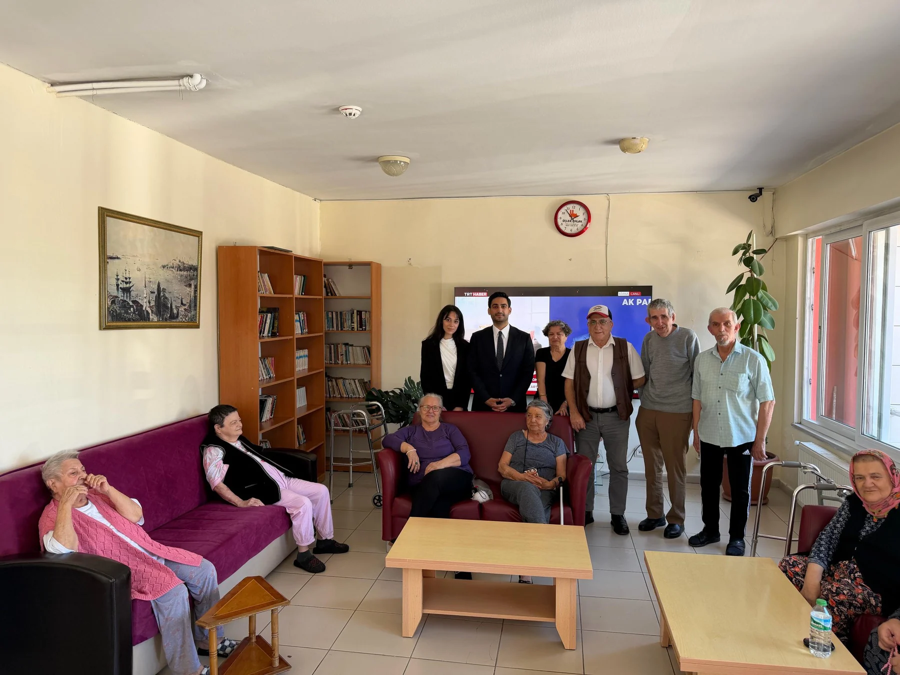 Sarıyer İzzet Baysal Huzurevi ve Yaşlı Bakım Merkezi Ziyareti
